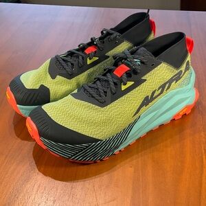 Altra Olympus 275 Men's Lime Green & Teal Trail Running Shoes